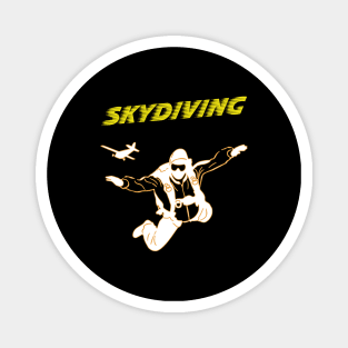 Mod.3 Paratrooper Skydiving Skydive Freefly Magnet